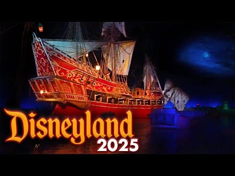 Pirates of the Caribbean 2025 - Disneyland Ride [4K60 POV]
