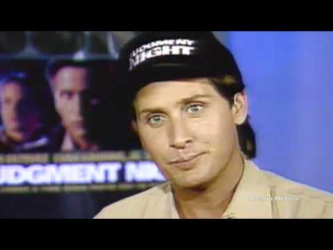 Emilio Estevez Interview on "Judgement Night" (October 13, 1993)