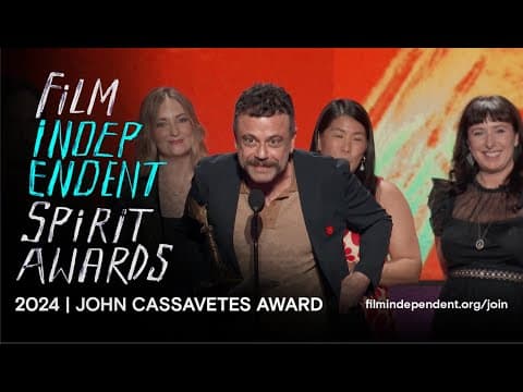 FREMONT wins the JOHN CASSAVETES AWARDS at the 2024 Film Independent Spirit Awards