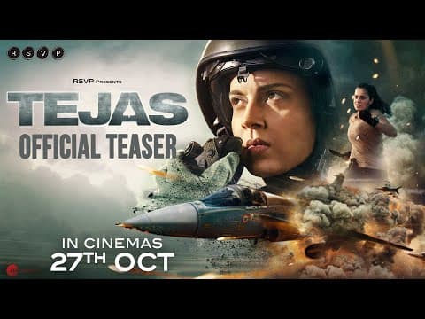 Tejas Official Teaser | Kangana Ranaut | Sarvesh M | Ronnie S | In Cinemas 27 Oct