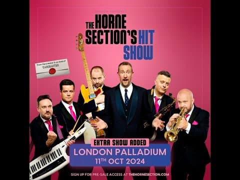 The Horne Section's Television Programme, live from the London Palladium.