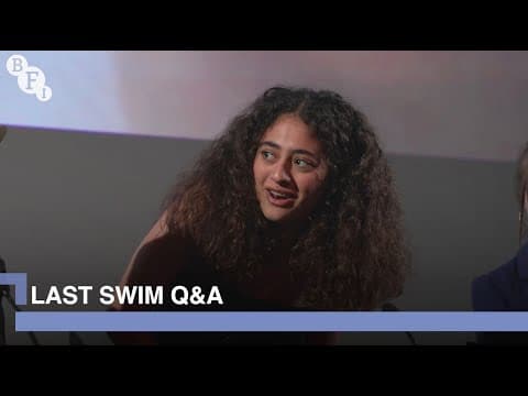 Sasha Nathwani and the stars of Last Swim - Deba Hekmat, Denzel Baidoo and Lydia Fleming | BFI Q&A