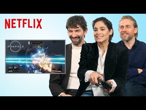 Playing Starfield with the Rebel Moon Cast