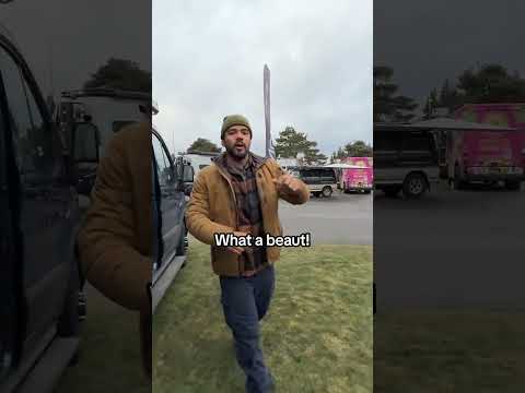 Burning Van