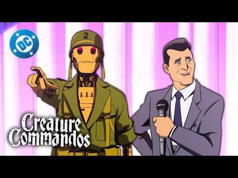 Creature Commandos - G.I. Robot's TV debut 📺 | DC