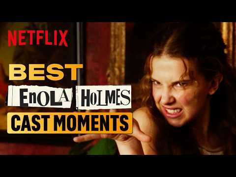 Millie Bobby Brown Making the Enola Holmes Cast Laugh for 3 Minutes