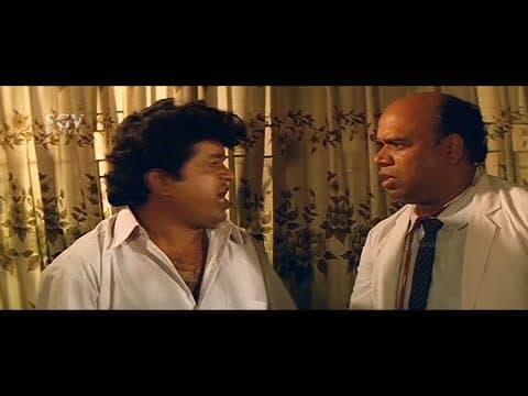 Tennis Krishna Blackmails Doctor Bank Janardhan | Comedy Scene | Mangala Sutra Kannada Movie