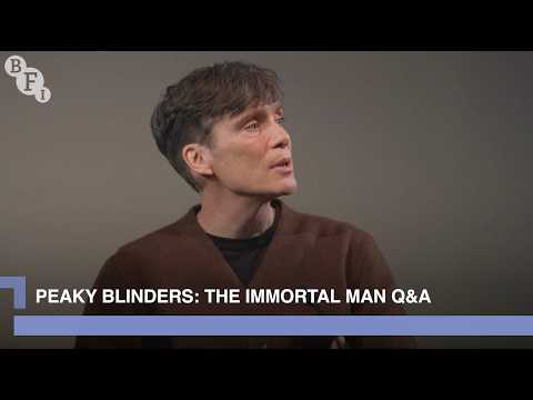 Cillian Murphy and Steven Knight on the Peaky Blinders TV show and The Immortal Man - BFI Q&A