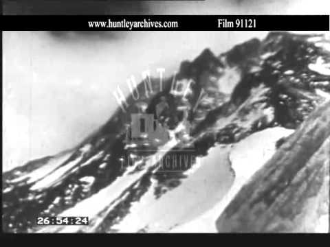 Rare film of 1933 attempt to climb Mount Everest  Film 91121