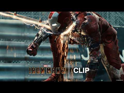 Iron Man Fights Whiplash at the Monaco Grand Prix - Official Clip