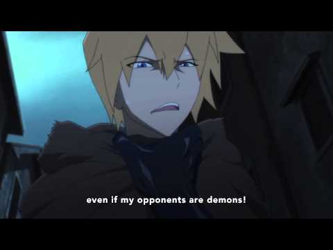 GARO THE ANIMATION - OFFICIAL CLIP - THE NIGHT IS FULL OF HORRORS