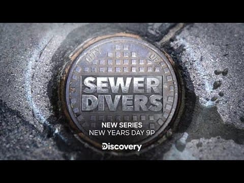 "Sewer Divers" series promo from Discovery