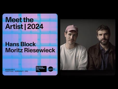 Meet the Artist 2024: Hans Block and Moritz Riesewieck on "Eternal You"