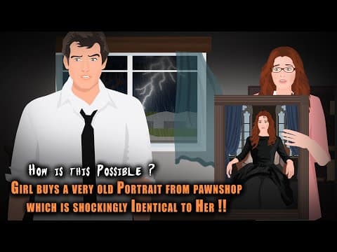 Girl buys a very old Portrait from pawnshop which is shockingly of Her !! How is this Possible ?
