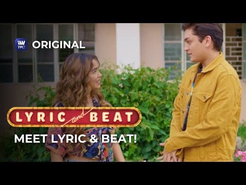 Andrea Brillantes and Seth Fedelin as Lyric and Beat!