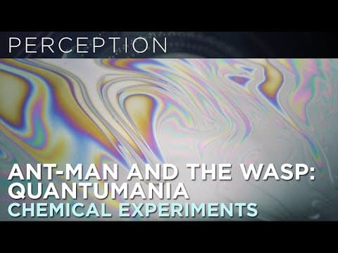 End Title Sequence Chemical Experiment Footage