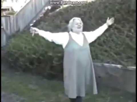 "ETHEL PUT THAT GOD DAMN KNIFE DOWN NOW!!!" ['Crazy Fat Ethel 2'/'Criminally Insane 2' scene - 1987]