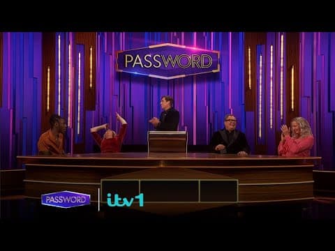 Watch new comedy panel show, Password | Stephen Mangan, Alan Carr and Daisy May Cooper | ITV