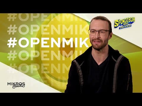 [#OpenMik] Jacques Daigle, Animation supervisor on #SpongeBobMovie