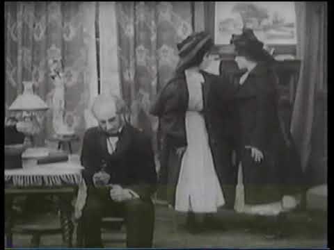 The Girls and Daddy (1909) two versions
