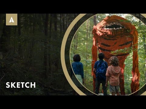 Sketch is Jurassic Park Meets Inside Out feat. Tony Hale, D'Arcy Carden, and Director Seth Worley