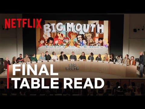 The Cast of Big Mouth's Final Table Read | Netflix