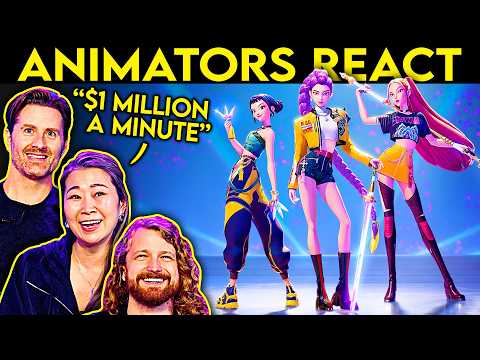 Animators React to KPop Demon Hunters - ft. The Directors