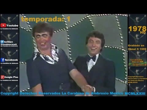 La Carabina de Ambrosio (1978) Pujitos chistes de cabaret. Programa Completo.
