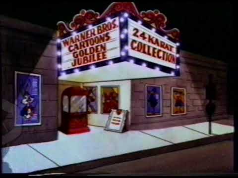 Looney Tunes Golden Jubilee Video Open for Road Runner vs. Wile E. Coyote: The Classic Chase - 1985