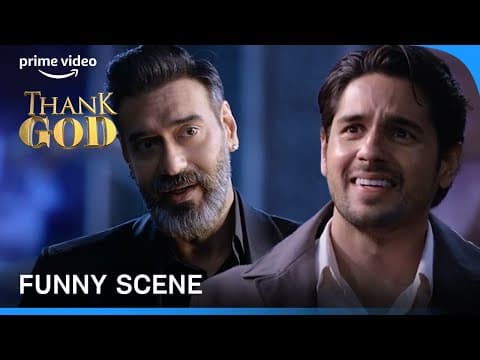 What You Do Is What You Get - Thank God | Sidharth Malhotra, Ajay Devgn | Prime Video India