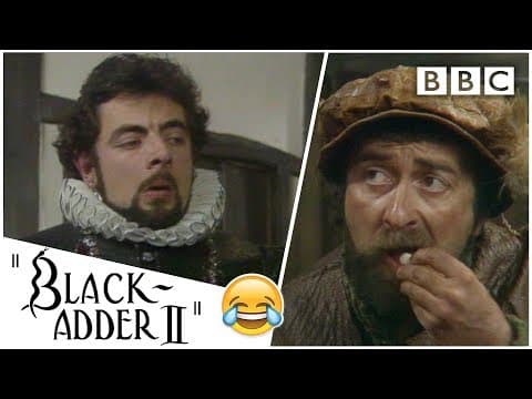 Teaching an idiot basic maths | Blackadder - BBC