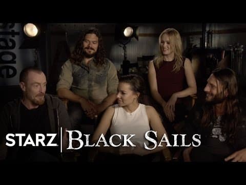 Black Sails | The Cast Answer Your Questions | STARZ