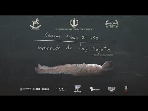 Lecciones sobre el uso incorrecto de los objetos / Lessons on the Improper Use of Objects