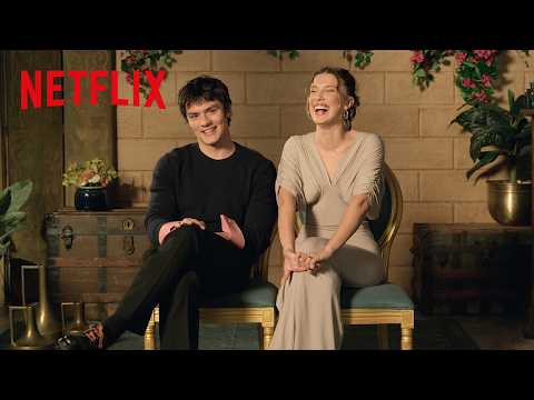 Millie Bobby Brown & Louis Partridge Answer Fan Questions