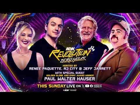 Zero Hour: AEW Revolution Pre Show