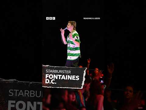 Fontaines D.C. with Starburster at Reading and Leeds 2026 #fontainesdc #RandL26