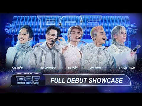 B.O.F DEBUT SHOWCASE //  B.O.F “khiêu vũ” dưới cơn mưa đầu tháng 6 [FULL SHOW]