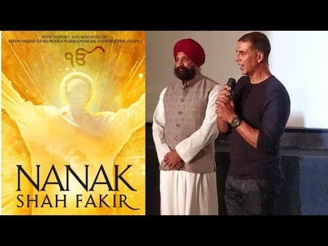 Akshay Kumar Talks About Nanak Shah Fakir Film | Trailer Launch