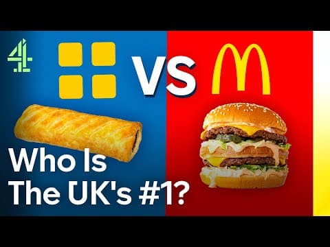 Greggs Vs McDonald's: Britain's Big Fast Food Feud | Channel 4 Documentaries