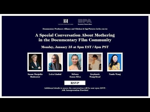 Mothering in the Documentary Film Community