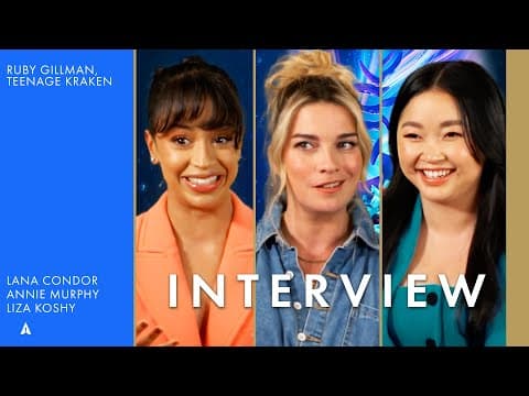 Liza Koshy, Lana Condor & Annie Murphy's Character Inspiration for 'Ruby Gillman, Teenage Kraken'