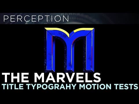 End Credits Main Title Typography Motion Test