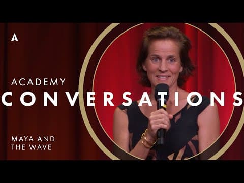 'Maya And The Wave’ with Stephanie Johnes | Academy Conversations