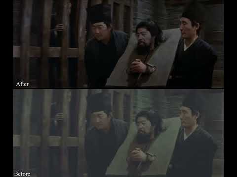 EXECUTION IN AUTUMN Before & After Restoration Comparison
