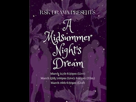 A Midsummer Night's Dream | a film by Steven Burgess