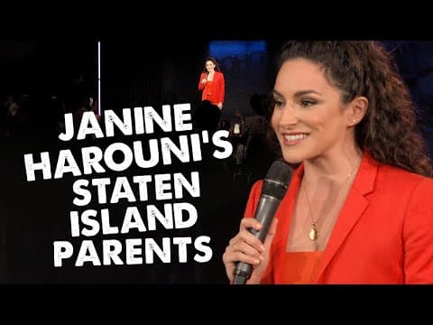 Janine Harouni stand-up comedy |  Soho Theatre Live x Prime Video UK