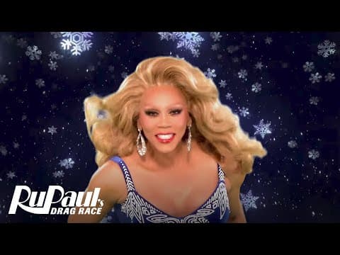 Green Screen Christmas 'Merry Christmas' w/ Pit Crew & Your Fav Queens | RuPaul's Drag Race