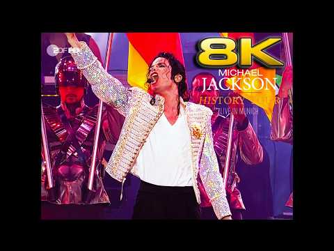 Michael Jackson - HIStory World Tour Live in Munich (1997) — [8K AI UPSCALE]
