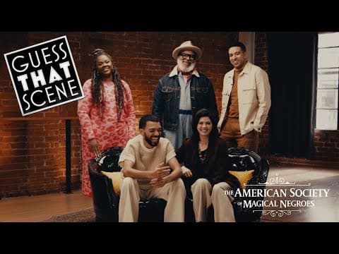 The Cast of The American Society of Magical Negroes Throw Back to Iconic Scenes