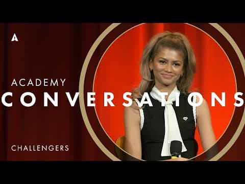 Academy Conversations: 'Challengers' with Zendaya, Josh O’Connor, Mike Faist & More